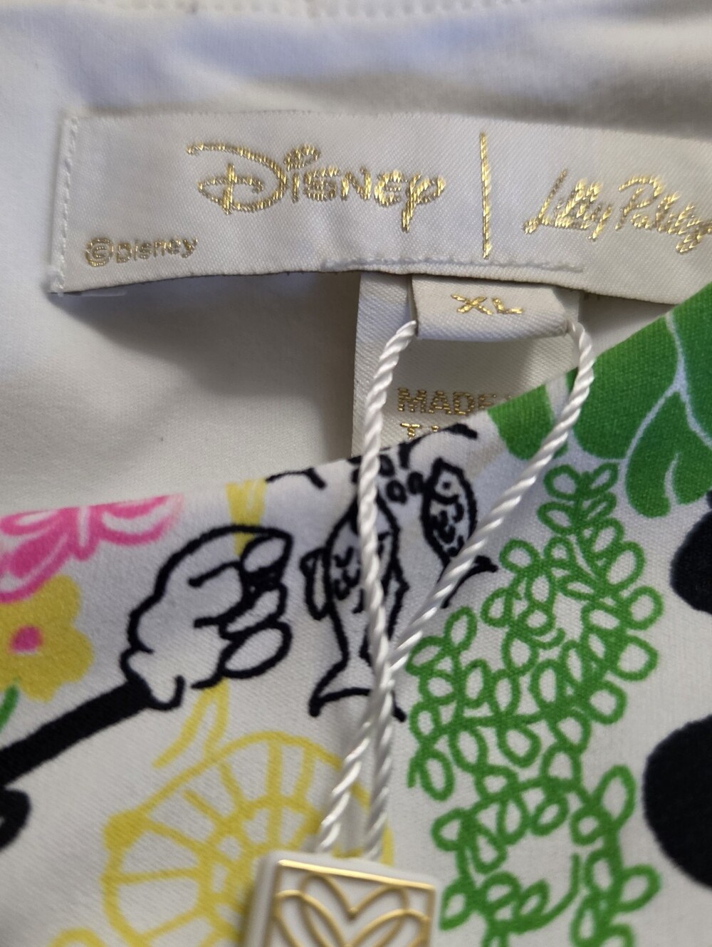 Lilly Pulitzer Luxletic Nadeera Active Dress Multi Throwback Disney XL NWT - Picture 6 of 15